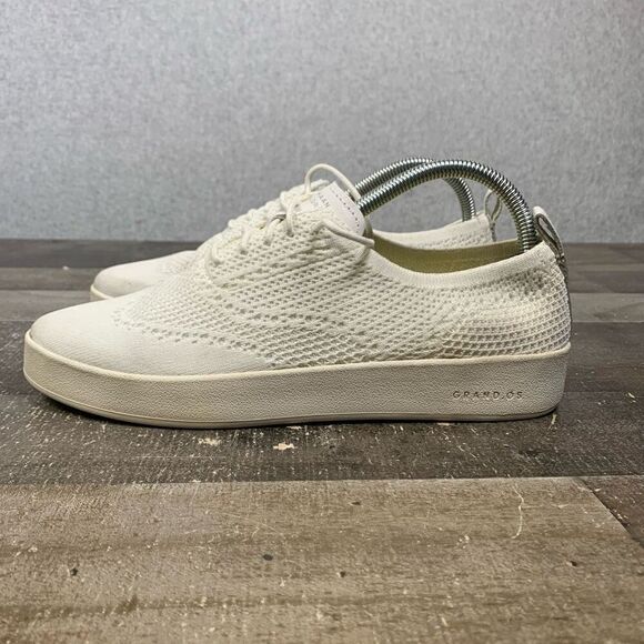 Cole Haan Womens 8.5 B Original Grand OS Stitchlite White Oxfords - Picture 4 of 10